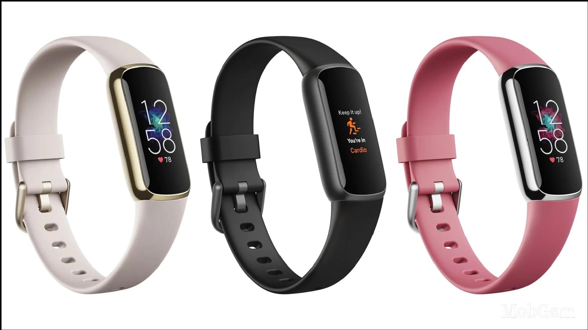 Fitbit Luxe appears in leaked images with stainless steel body and OLED screen