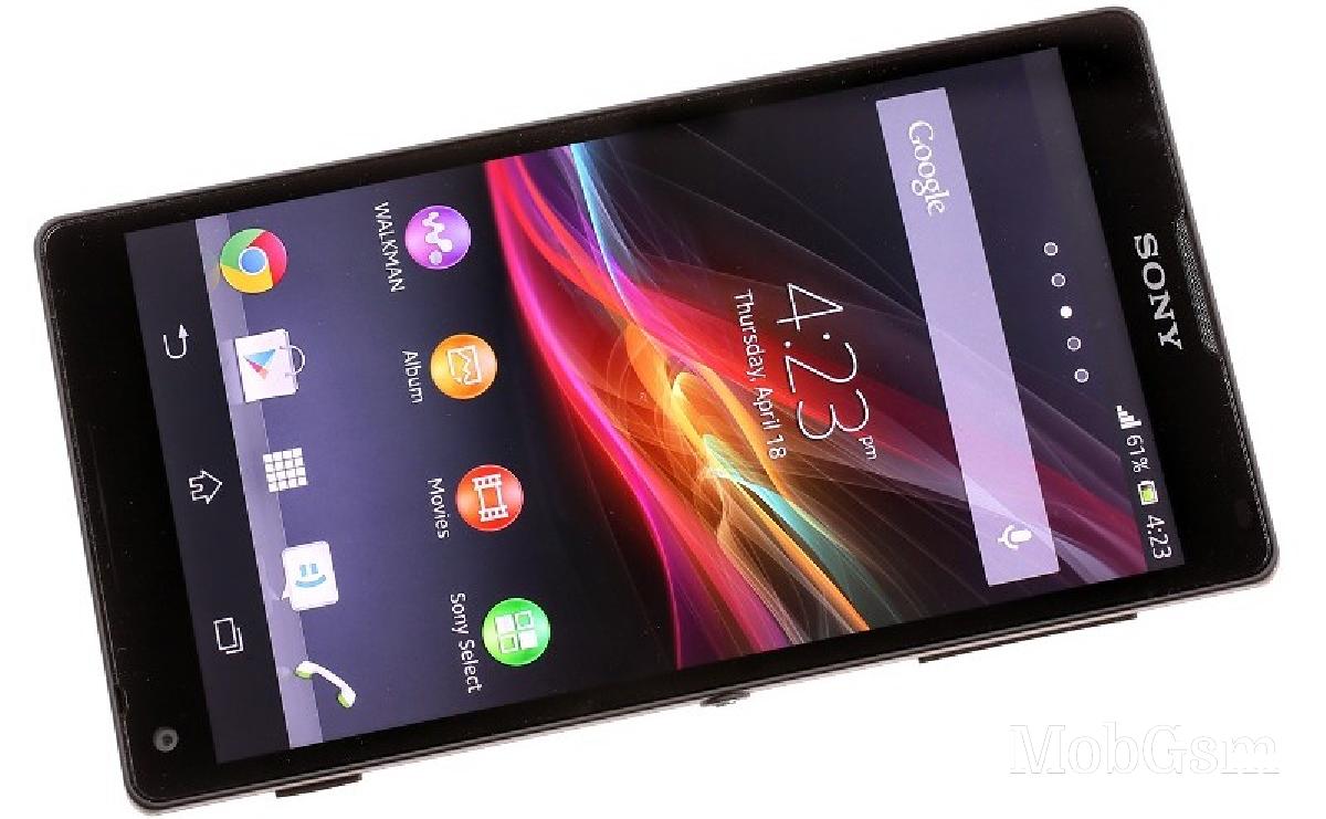 The Xperia ZL impressed with its slim bezels around its 5