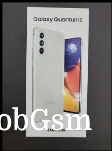 Samsung Galaxy Quantum2 (aka Galaxy A82) in its retail package for SK Telecom