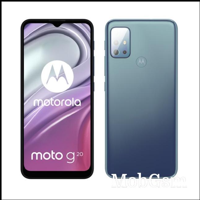 Moto G20 render