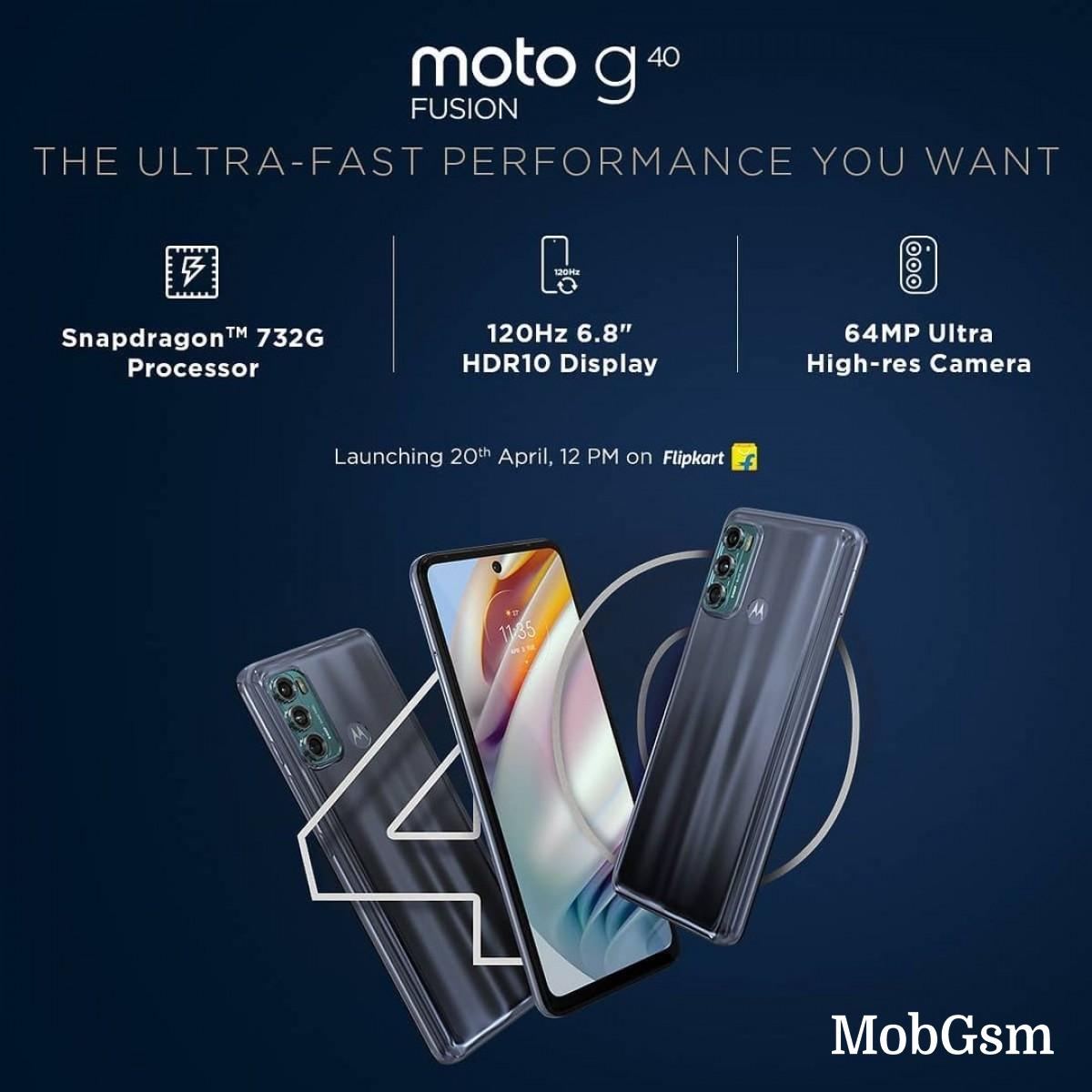 Motorola teases Moto G60 and Moto G40 Fusion key features