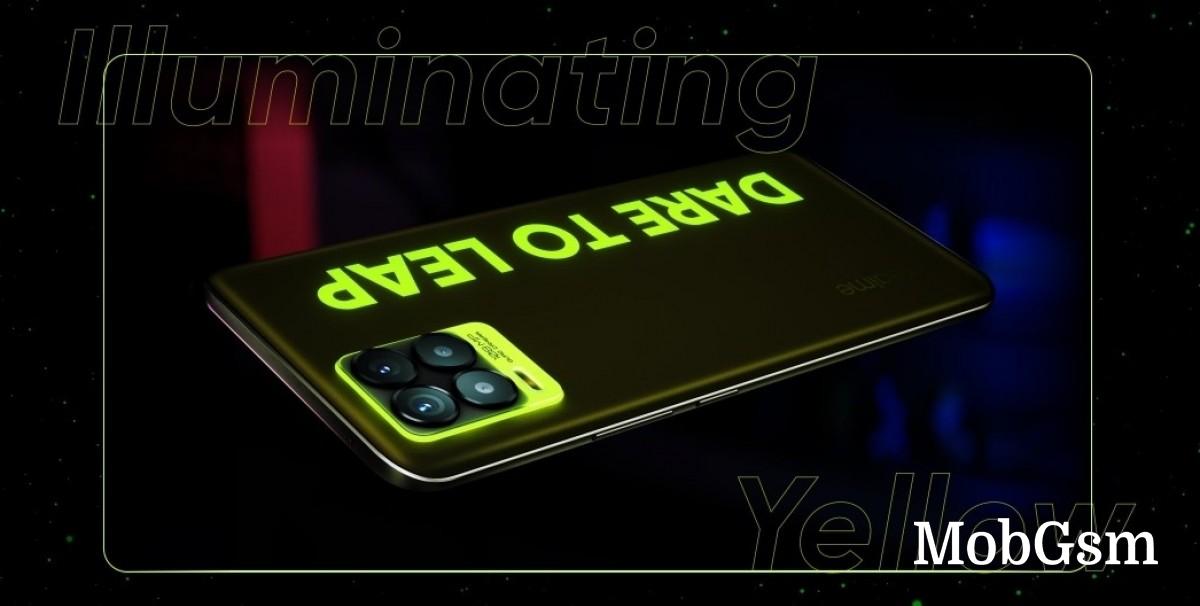 Realme 8 Pro in Illuminating Yellow to arrive for sale on April 26