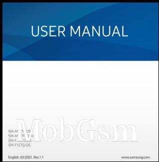 Samsung Galaxy F12: User manual