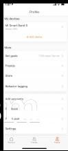 Mi Fit app - Xiaomi Mi Smartband 6 review