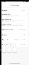 Options - Xiaomi Mi Smartband 6 review