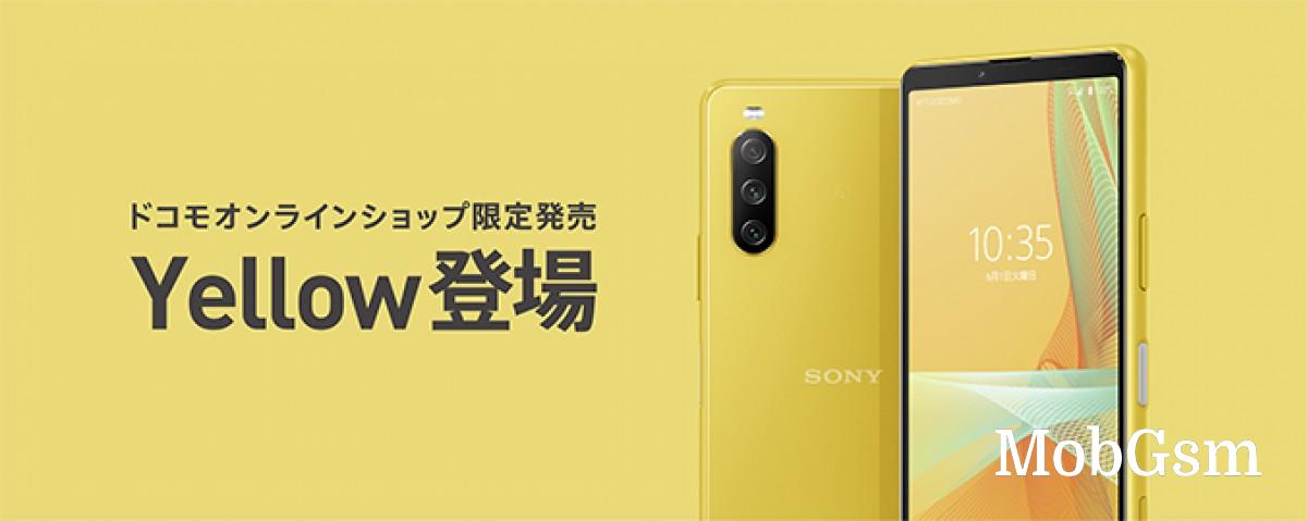 Sony Xperia 10 III comes in exclusive Yellow color for Docomo Japan