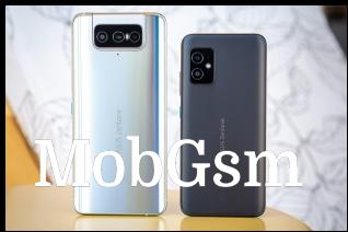 Asus Zenfone 8 Flip next to the petite Zenfone 8