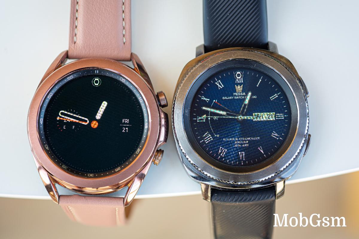 Samsung Galaxy Watch3 and Samsung Gear Sport