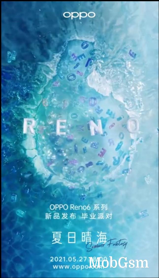 Screengrab from Oppo Reno6