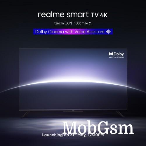 Realme X7 Max 5G is arriving on May 31, Smart TV 4K will tag along