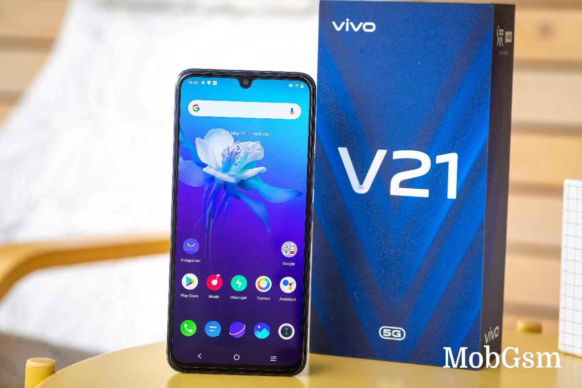 vivo V21 5G in for review