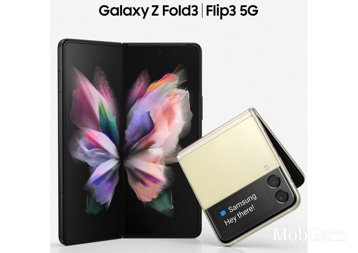 Samsung Galaxy Z Fold3 and Z Flip3 leak in official-looking renders