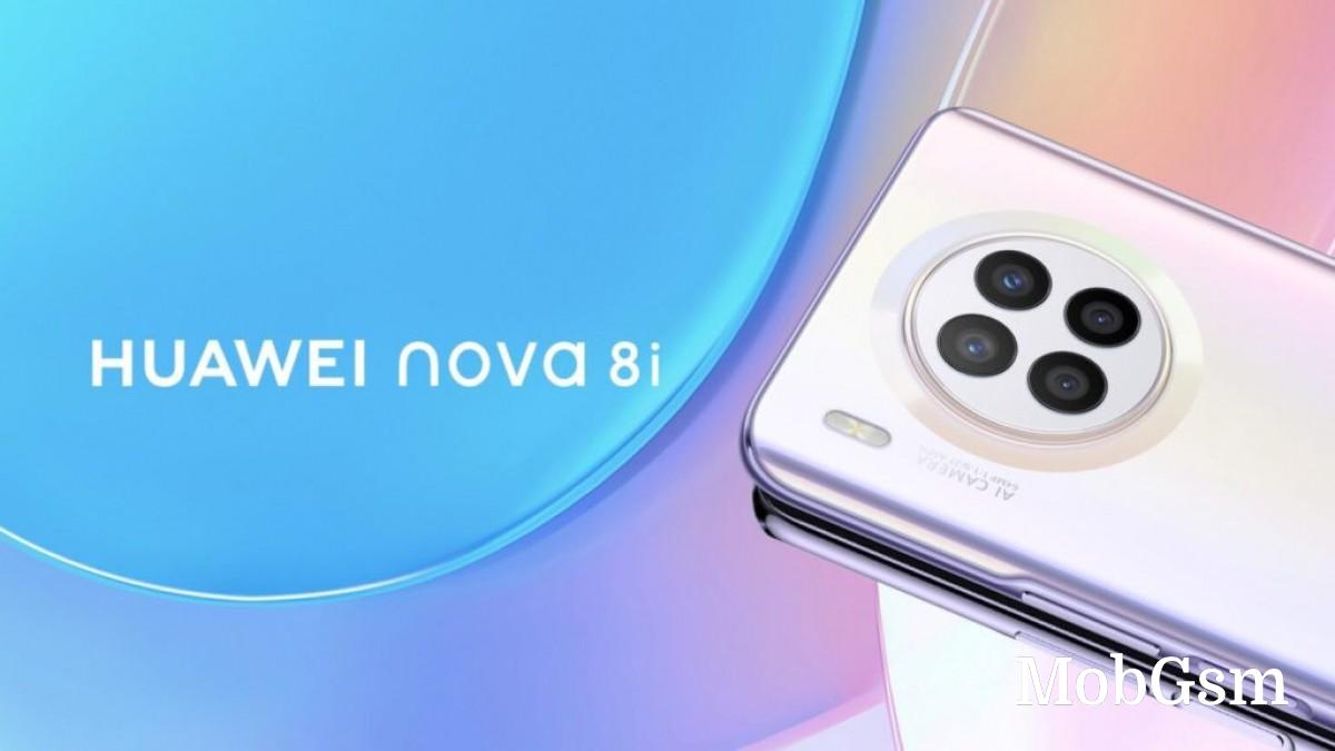 Huawei nova 8i appears in an official render