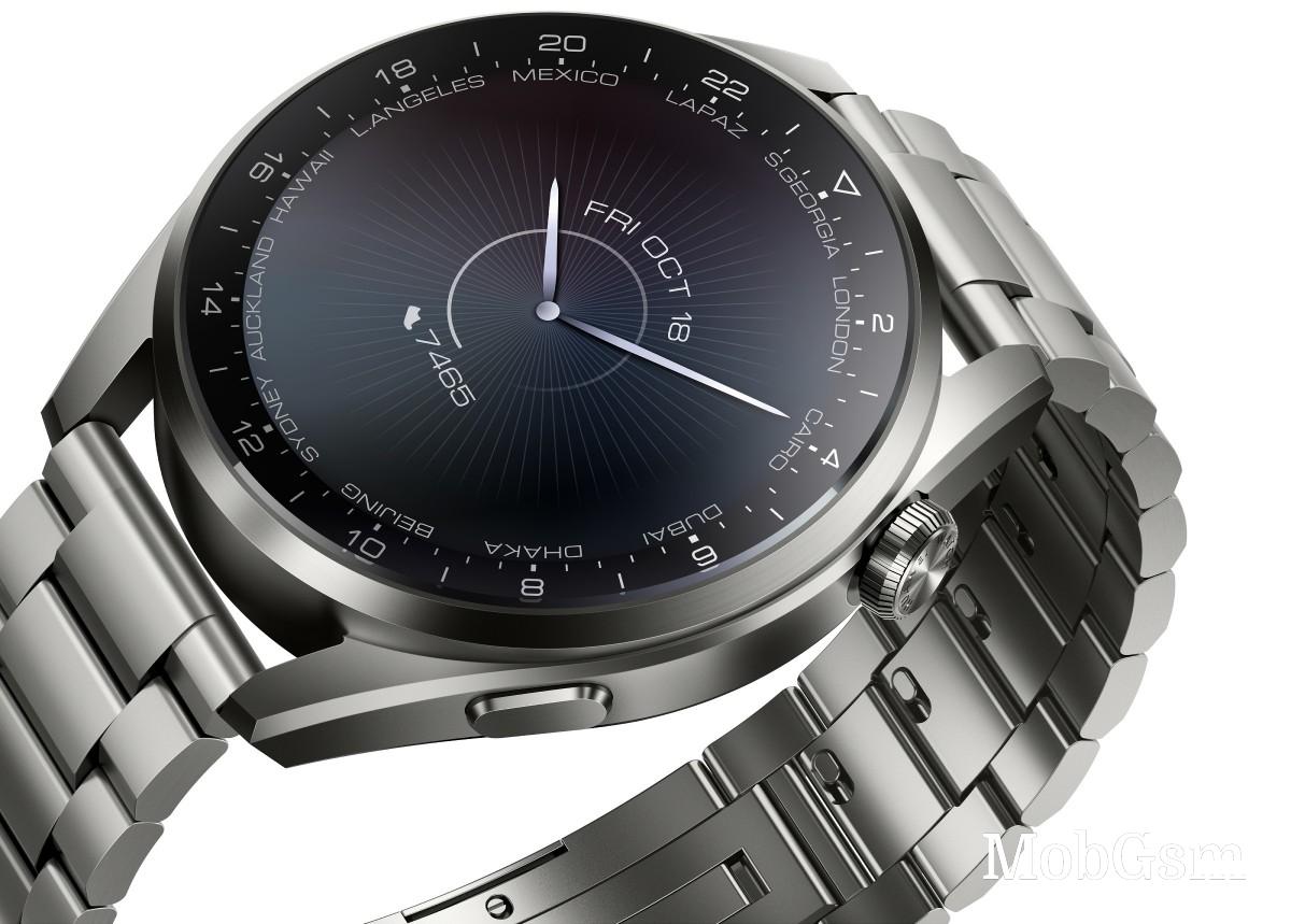 Huawei Watch 3 unveiled with HarmonyOS, eSIM, 3-day battery, 3 Pro follows with titanium body