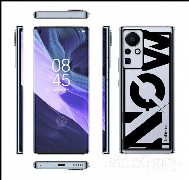 Infinix 160W chargin phone renders