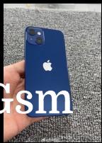 iPhone 13 mini prototype photographed in blue