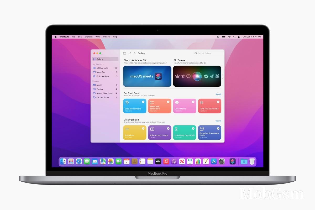 Apple releases macOS Monterey with Universal Control and Shortcuts