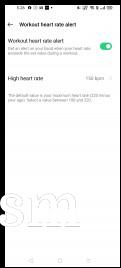 Heart rate monitoring on Oppo Band Style