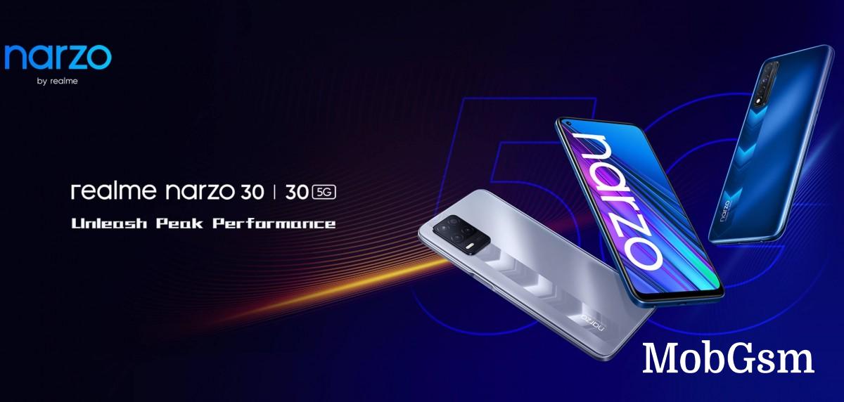 Realme Narzo 30 4G and 5G