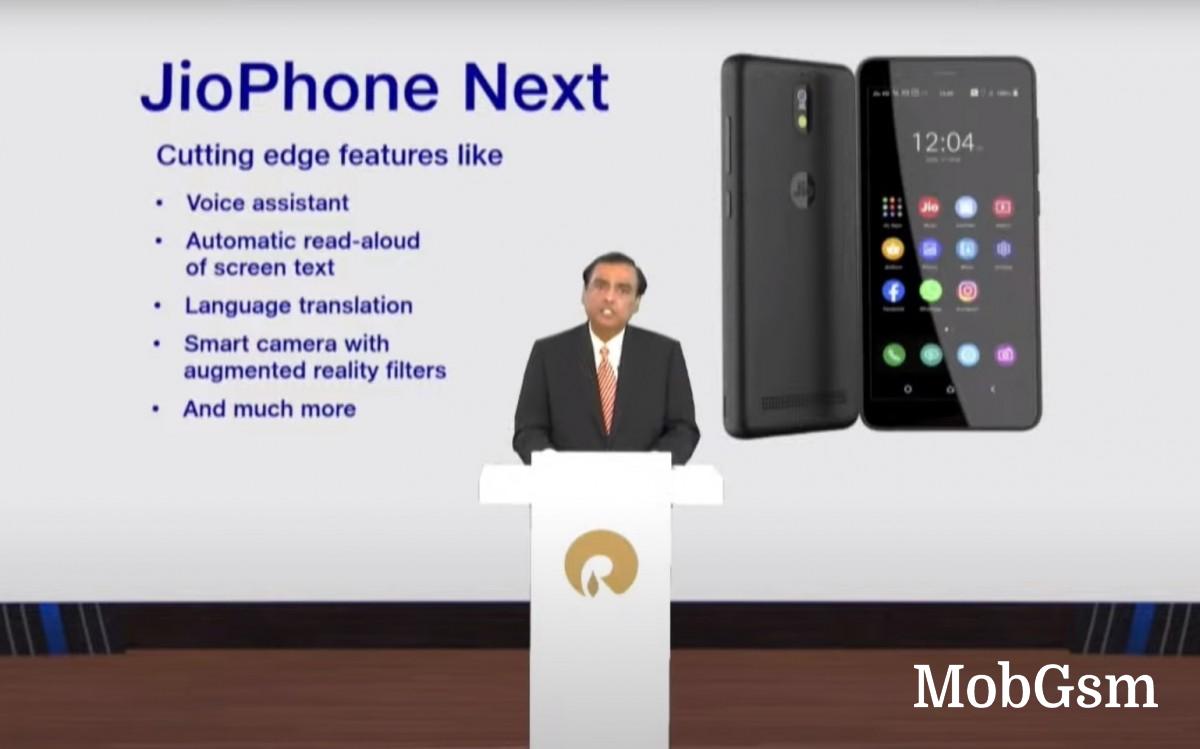 Reliance announces JioPhone Next in partnership with Google