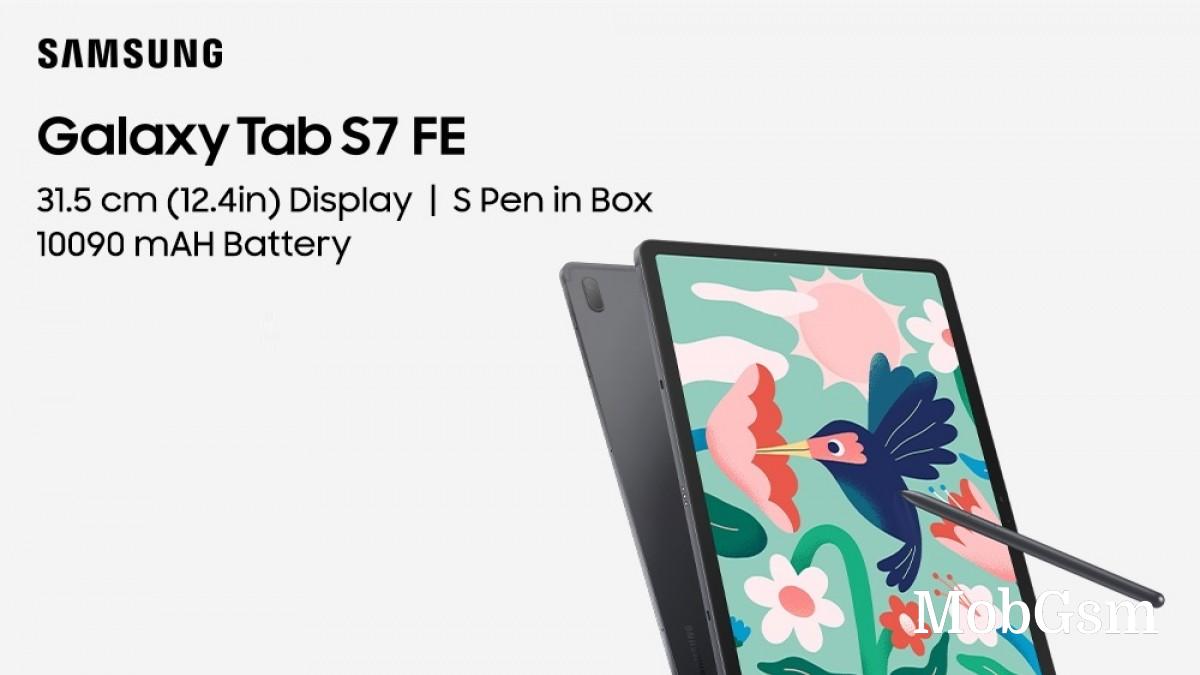 Samsung Galaxy Tab S7 FE Wi-Fi variant launched in India