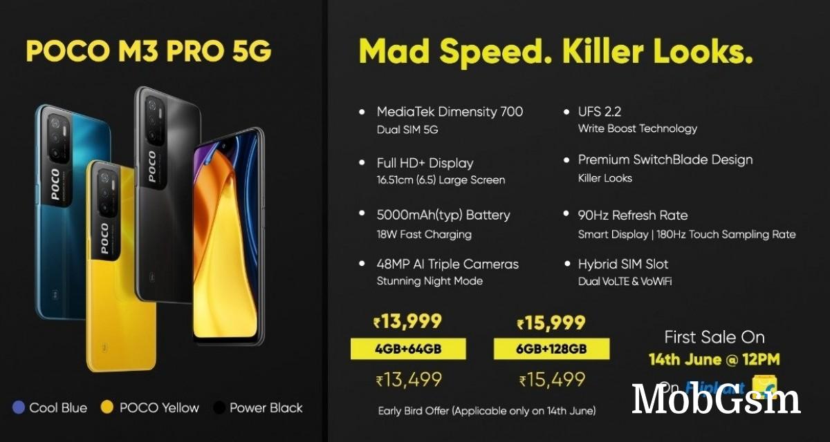 Poco M3 Pro arrives in India, sale begins on June 14