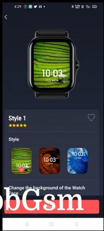 You can create a custom watch face for GTS 2 using the Zepp app