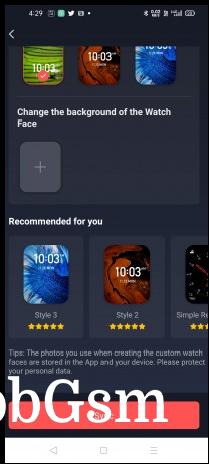 You can create a custom watch face for GTS 2 using the Zepp app