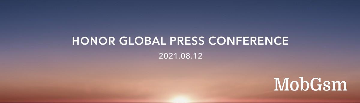 Honor is having a global press conference on August 12