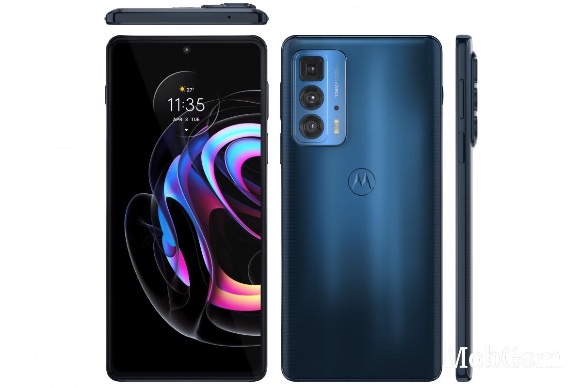 Motorola Edge 20 Pro gets portrayed in official-looking renders