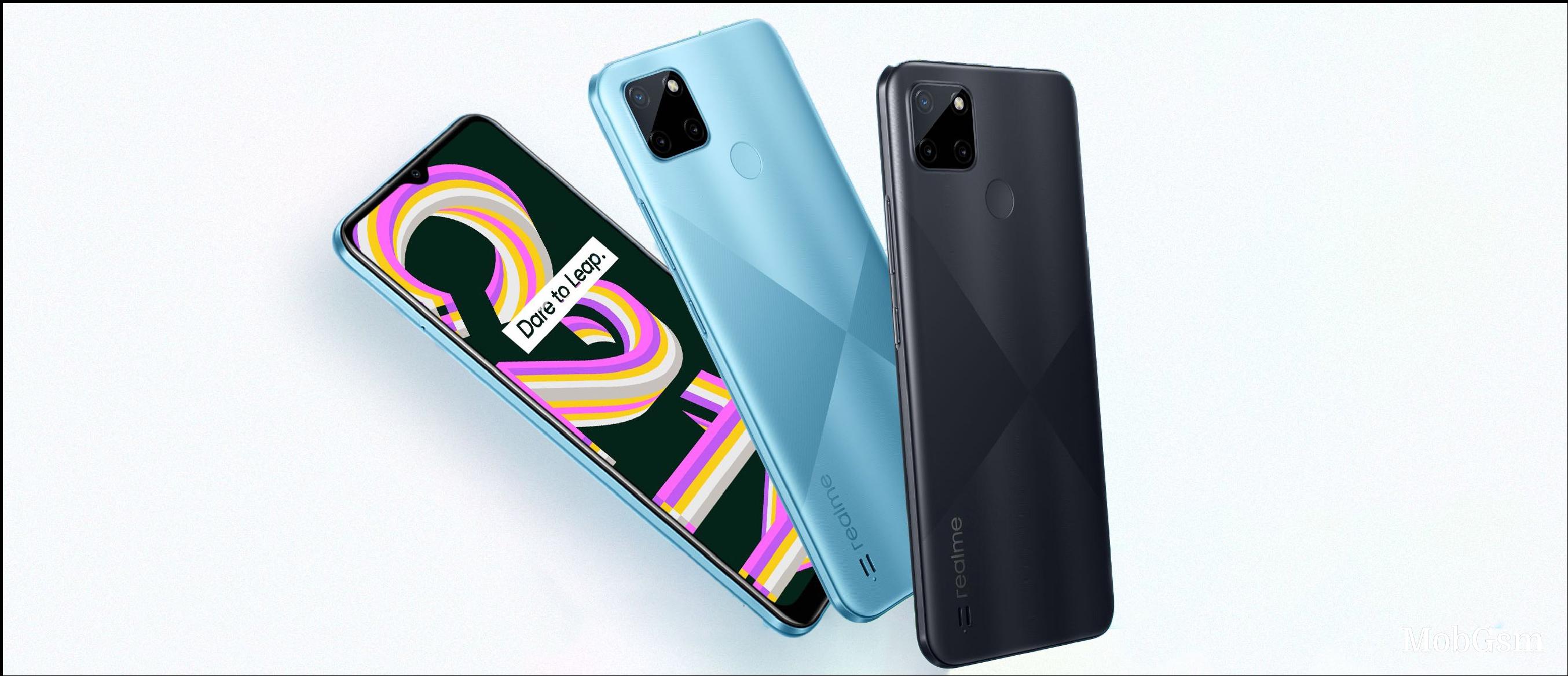 Ultra-cheap Realme C21Y with Unisoc T610 chipset goes on sale