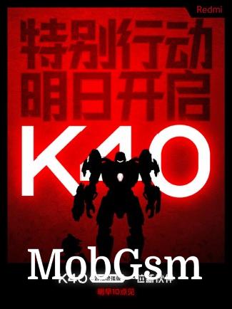New Redmi K40 Gaming Edition teasers