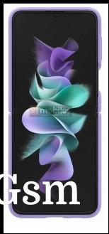 Official Samsung Galaxy Z Flip3 case (leaked image)