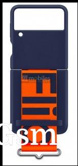 Official Samsung Galaxy Z Flip3 case (leaked image)