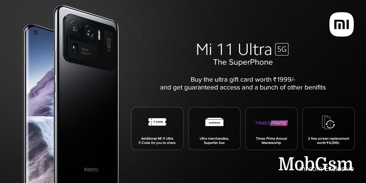 Xiaomi Mi 11 Ultra is up for registration in India