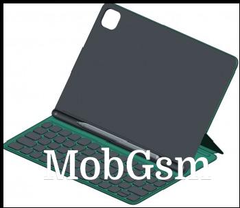 Keyboard case with stylus (3D render)