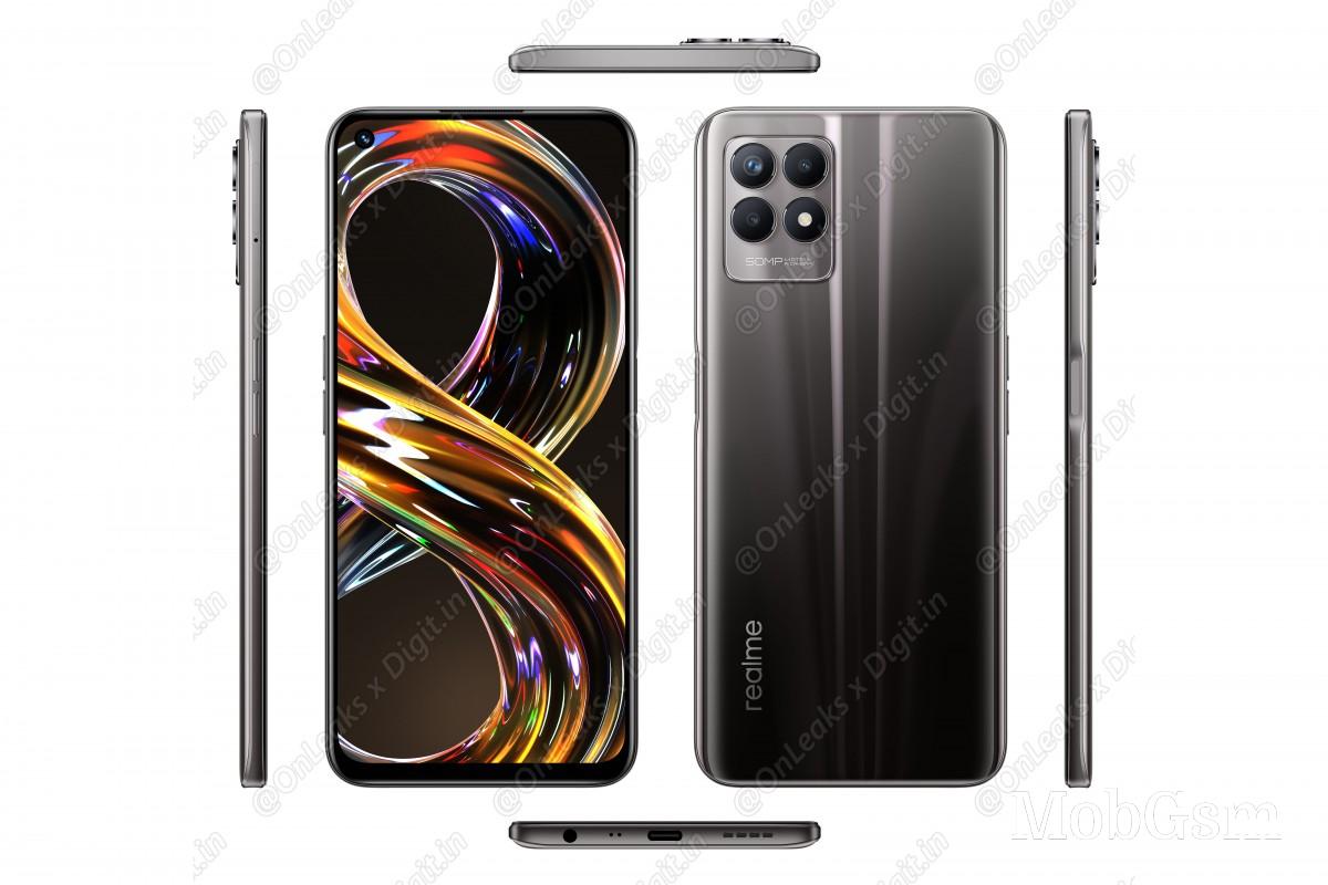 Realme 8i leaks in official-looking renders, main specs outed too