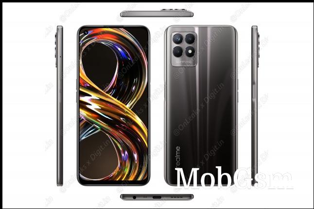 Realme 8i leaked render