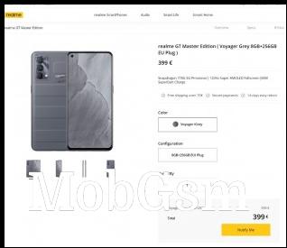 Realme GT Master leaked price