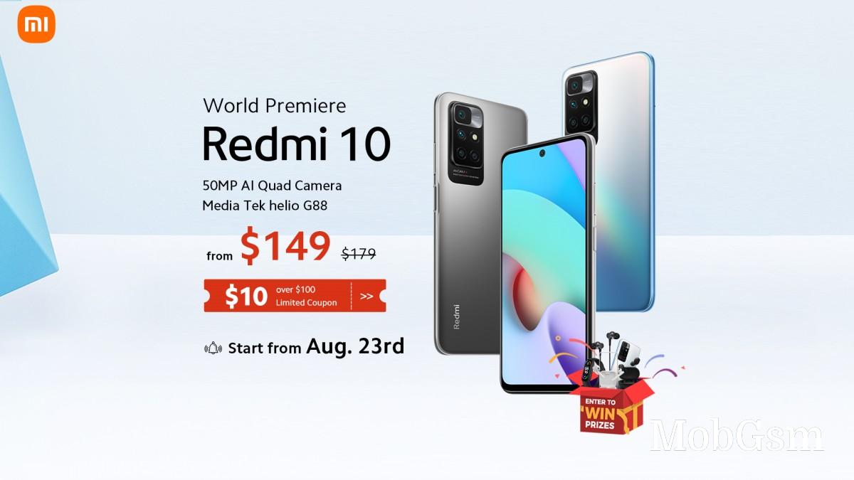 Redmi 10 is now available globally through AliExpress, is also on Lazada in Malaysia