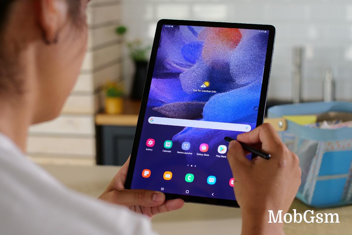 Samsung Galaxy Tab S7 FE in for review