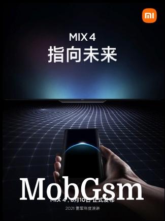 Xiaomi Mi Mix 4 teasers