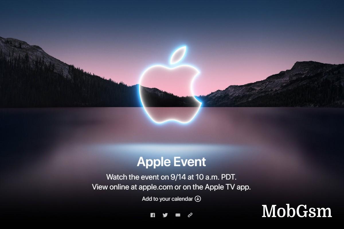 Apple confirms September 14 event, expected to announce iPhone 13