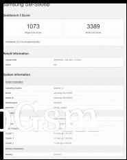 Exynos 2200 Geekbench scorecard