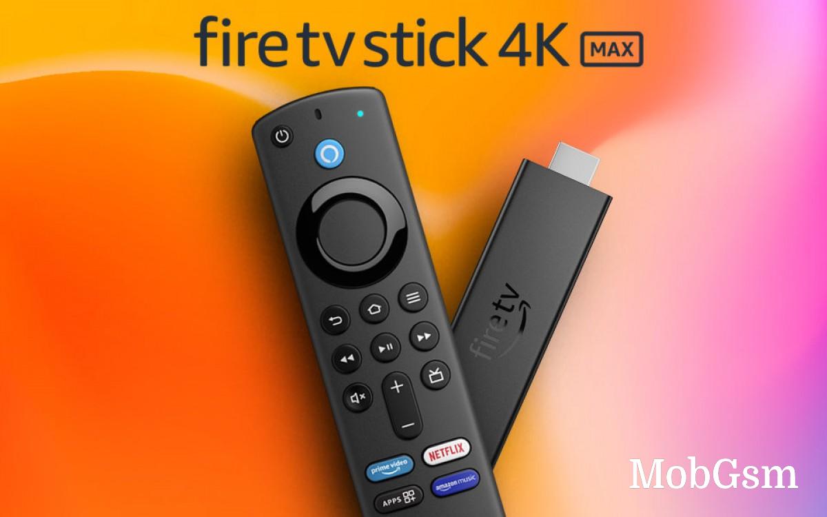 Amazon launches Fire TV Stick 4K Max with faster processor and Wi-Fi 6