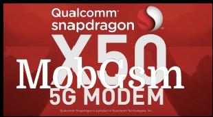 The modems used in the first 5G smartphones