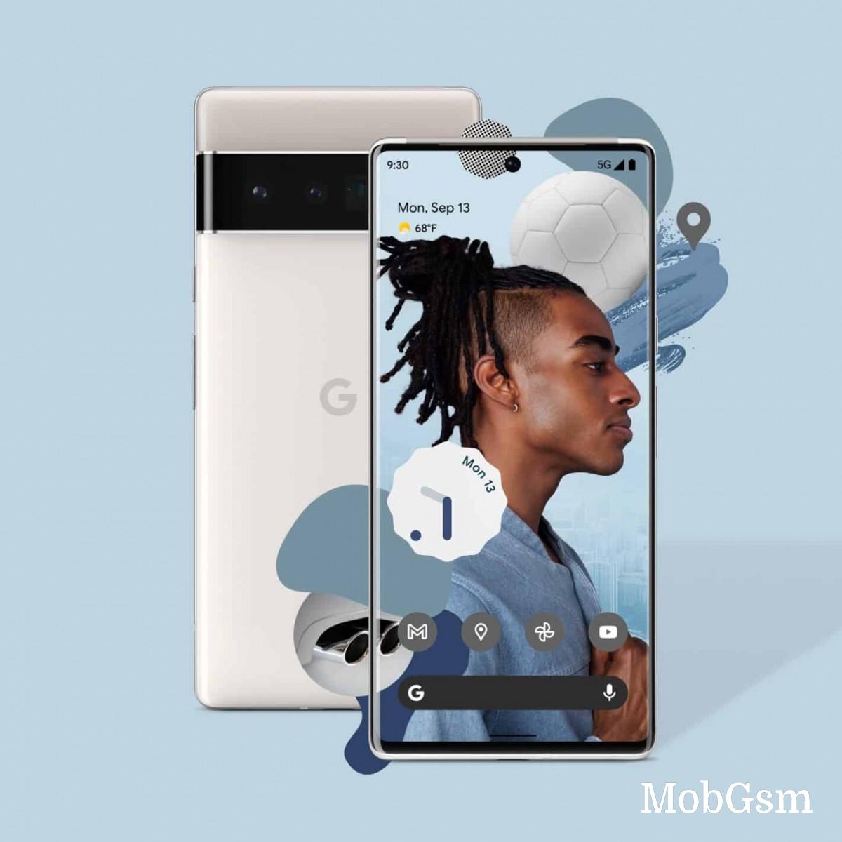 List of Google Pixel 6