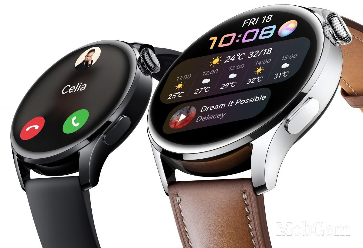 Huawei Watch 3 gets HarmonyOS 2 in China