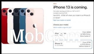 The iPhone 13 series will be available for pre-order later this week