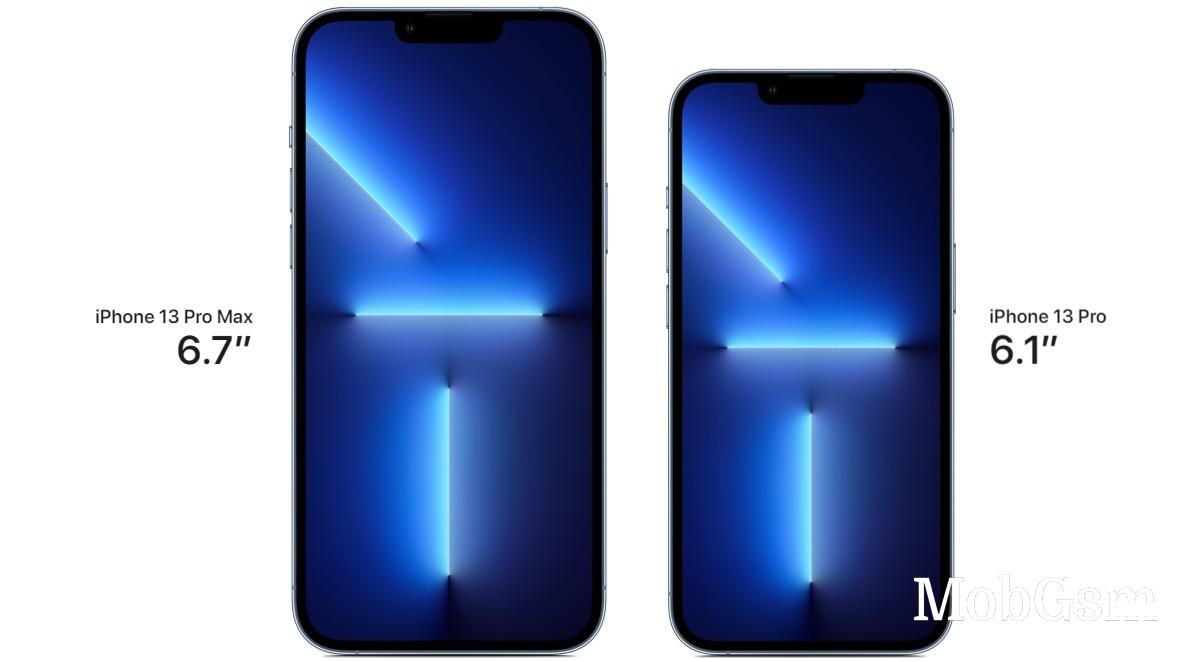 iPhone 13 Pro and Pro Max have 120 Hz displays, 3x telephoto cameras, 1 TB storage option